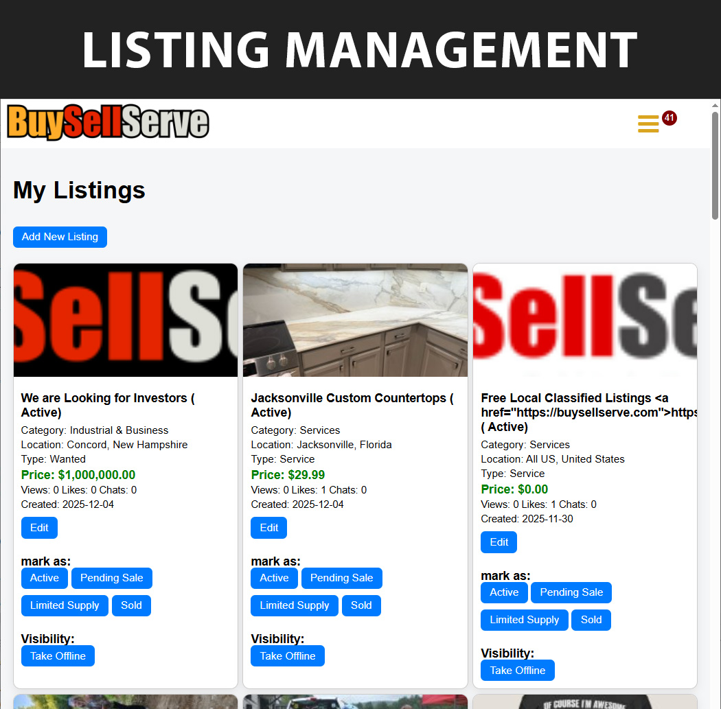 We are Looking for Investors