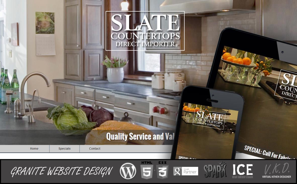 Countertop Website Design